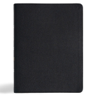 CSB Men of Character Bible, Revised and Updated, Black Genuine Leather Cover Image