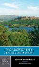 Wordsworth's Poetry and Prose: A Norton Critical Edition (Norton Critical Editions) By William Wordsworth, Nicholas Halmi (Editor) Cover Image