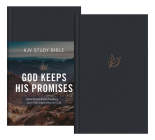 The God Keeps His Promises KJV Study Bible [Slate Leaf]: Understand Bible Prophecy. . .and Find Inspiration for Life By Christopher D. Hudson Cover Image