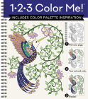 1-2-3 Color Me! (Adult Coloring Book with a Variety of Images - Humming Bird Cover) By New Seasons, Publications International Ltd Cover Image