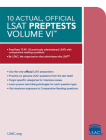 10 Actual, Official LSAT Preptests Volume VI: (Preptests 72-81) Cover Image