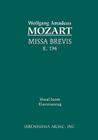 Missa Brevis, K.194: Vocal score By Wolfgang Amadeus Mozart, Georg Trexler (Arranged by), Karel Torvik (Editor) Cover Image
