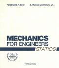 Mechanics for Engineers, Statics Cover Image