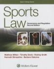 Sports Law: Governance and Regulation (Aspen College) Cover Image
