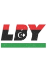 Lby: Libyen Tagesplaner mit 120 Seiten in weiß. Organizer auch als Terminkalender, Kalender oder Planer mit der Libyen Flag Cover Image