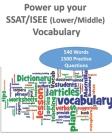 Power up your SSAT/ISEE (Lower/Middle) Vocabulary By Jay Justine Cover Image