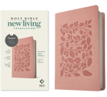 NLT Premium Value Thinline Bible, Filament-Enabled Edition (Leatherlike, Dusty Pink Vines) Cover Image