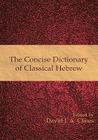 The Concise Dictionary of Classical Hebrew By David J. a. Clines (Editor) Cover Image