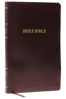 KJV, Thinline Reference Bible, Bonded Leather, Burgundy, Indexed, Red Letter Edition By Thomas Nelson Cover Image