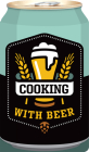 Cooking with Beer (Board Book) By Publications International Ltd Cover Image