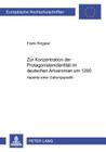 Zur Konzeption Der Protagonistenidentitaet Im Deutschen Artusroman Um 1200: Aspekte Einer Gattungspoetik (Europaeische Hochschulschriften / European University Studie #1752) By Frank Fritzinger Cover Image