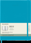 Moleskine 2023 Weekly Notebook Planner, 18M, Extra Large, Manganese Blue, Hard Cover (7.5 x 10) Cover Image