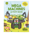 John Deere Kids Mega Machines Activity Book By Jack Redwing, Steven Wood (Illustrator), Cottage Door Press (Editor) Cover Image