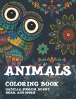 Animals - Coloring Book - Gazella, Possum, Bunny, Bear, and more Cover Image