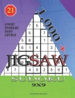 1,000 + sudoku jigsaw 9x9: Logic puzzles easy levels By Basford Holmes Cover Image