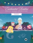 Mermaid, Princess, Unicorn & Fairy Coloring Book for Girls: Enchanted Realms VOLUME II Cover Image