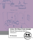 Civil PE Practice Exam: Water Resources Depth Version A By Pe Prepared LLC Cover Image