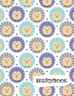 Sketchbook: Bright Blue Hedgehog Fun Framed Drawing Paper Notebook By Sparks Sketches Cover Image