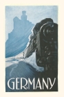 Vintage Journal Train by Rhine Castle, Germany By Found Image Press (Producer) Cover Image