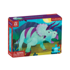 Triceratops Mini Puzzle By Jonathan Woodward (Illustrator) Cover Image