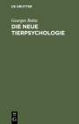 Die Neue Tierpsychologie Cover Image