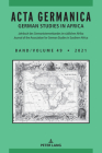 Acta Germanica; German Studies in Africa (ACTA Germanica / German Studies in Africa #49) Cover Image