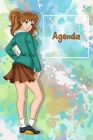 Agenda Semainier Universel Manga: Agenda perpétuel et prise de notes avec couverture et intérieur Manga N°7 - 56 semaines avec des pages supplémentair Cover Image