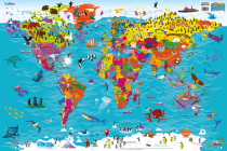 Collins Children’s World Map Cover Image