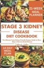 Stage 3 Kidney Disease Diet Cookbook: The Ultimate Tasty Kidney-Friendly Recipes Guide to Slow, Stop or Reverse Renal Disease Cover Image