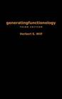 generatingfunctionology: Third Edition By Herbert S. Wilf Cover Image
