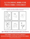 Art projects for Elementary Students (A Coloring book for Preschool Children): This book has 50 extra-large pictures with thick lines to promote error By James Manning, Kindergarten Worksheets (Producer) Cover Image