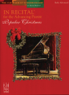 In Recital for the Advancing Pianist, Popular Christmas Cover Image