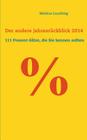 % - Der andere Jahresrückblick 2014: 111 Prozent-Sätze, die Sie kennen sollten By Markus Lauching Cover Image