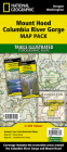 Mount Hood, Columbia River Gorge [Map Pack Bundle] (National Geographic Trails Illustrated Map) By National Geographic Maps Cover Image