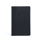 KJV Thinline Reference Bible, Black Genuine Leather By Holman Bible Publishers Cover Image