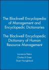 The Blackwell Encyclopedic Dictionary of Human Resource Management (Blackwell Encyclopedia of Management) By Lawrence Peters (Editor), Charles R. Greer (Editor), Stuart Youngblood (Editor) Cover Image