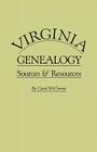 Virginia Genealogy. Sources & Resources Cover Image