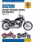 Suzuki Intruder, Marauder, Volusia and Boulevard Haynes Service & Repair Manual: 1985 to 2019 (Haynes Powersport) Cover Image
