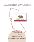 California Civil Code 2020 Edition [CIV] Volume 1/2 Cover Image
