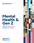 Mental Health & Gen Z: What Educators Need to Know By Springtide Research Institute Cover Image