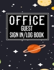 Office Guest Sign in Log Book: Logbook for Front Desk Security, Business, Doctors, Schools, hospitals & offices (guest sign book business) Cover Image