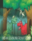 Dinosaur Coloring Book for Back to School: Cute Dinosaur Coloring Book for Kindergarten School Students By Fantastic Publishing House Cover Image