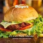 Burgers 8.5 X 8.5 Calendar September 2019 -December 2020: Monthly Calendar with U.S./UK/ Canadian/Christian/Jewish/Muslim Holidays-Cooking Meat By Lynne Book Press Cover Image