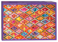 Kaffe Fassett's Diamond Quilt Jigsaw Puzzle for Adults: 1000 Pieces, Dimensions 29.5 X 19.7 By Kaffe Fassett Cover Image