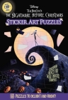 Disney Tim Burton's The Nightmare Before Christmas Sticker Art Puzzles By Arie Kaplan Cover Image