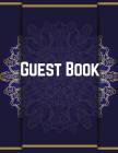 Guest Book: For Events, Wedding, Birthday, Anniversary. Party Guest Book. Free Layout. Use As You Wish For Names & Addresses, Sign Cover Image