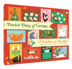12 Puzzles in One Box: Twelve Days of Catmas By Chronicle Books Cover Image