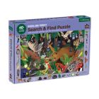 Woodland Forest Search & Find Puzzle By Katy Tanis (Illustrator) Cover Image