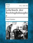 Lehrbuch Der Rechtsphilosophie Cover Image