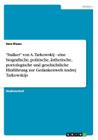 Stalker von A. Tarkowskij - eine biografische, politische, ästhetische, poetologische und geschichtliche Hinführung zur Gedankenwelt Andrej Tarkowskij Cover Image